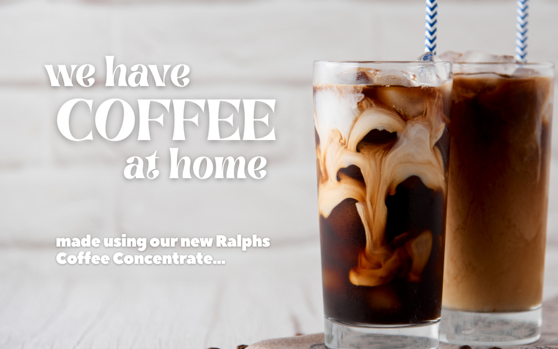 BARISTA STYLE ICED COFFEE'S STRAIGHT FROM YOUR FRIDGE